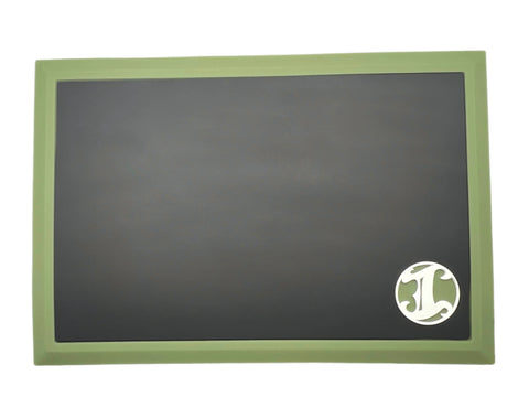 Large Workstation Mat - Camo Green/ Black