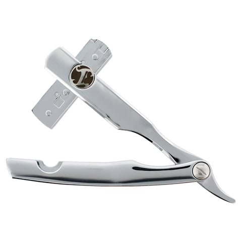 Irving Barber Company all chrome straight razor