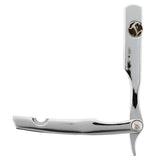 Irving Barber Company all chrome straight razor