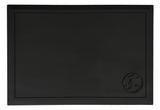 Large Tapered Mat - Full Black