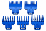 Universal Comb Attachments 5pc. Set - Blue